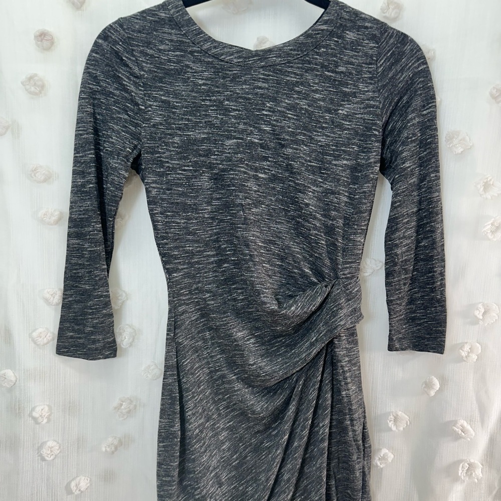 NWT Ann Taylor Women’s Charcoal Long Sleeve Dress Size XXSP